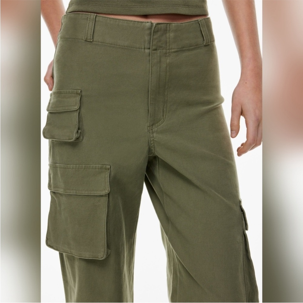 Wilfred Aritzia Picture Cargo Pants in Camel Brown - Picture 7 of 7